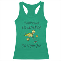 Margarita Emergency Mexican Fiesta Racerback Tank Top Funny Cinco de Mayo