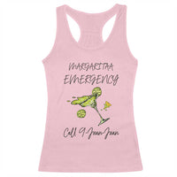 Margarita Emergency Mexican Fiesta Racerback Tank Top Funny Cinco de Mayo