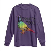 Pride Is Coo Pigeon Long Sleeve Shirt Funny LGBTQ Pride Month