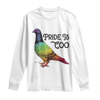Pride Is Coo Pigeon Long Sleeve Shirt Funny LGBTQ Pride Month