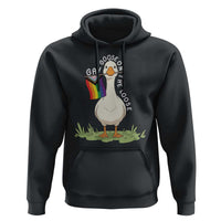 Silly Goose LGBTQ Rainbow Hoodie Funny Gay Pride Month