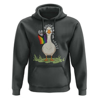 Silly Goose LGBTQ Rainbow Hoodie Funny Gay Pride Month