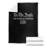 We The People Means Everyone Throw Blanket LGBTQ Gay Pride Rainbow Flags