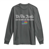 We The People Means Everyone Long Sleeve Shirt LGBTQ Gay Pride Rainbow Flags
