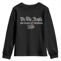 We The People Means Everyone Youth Sweatshirt LGBTQ Gay Pride Rainbow Flags
