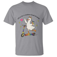Off To Be Rainbow Kind Of Mom T Shirt LGBTQ Goose Mom Rainbow