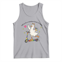Off To Be Rainbow Kind Of Mom Tank Top LGBTQ Goose Mom Rainbow