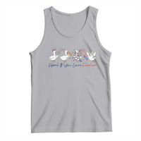 Silly Goose 4th of July Tank Top Honk If You Love Freedom