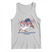 Freedom 250th Anniversary Tank Top Funny 4th Of July Silly Goose