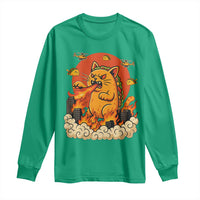 Tacocat Monster Long Sleeve Shirt Funny Cats Taco Lovers - Wonder Print Shop