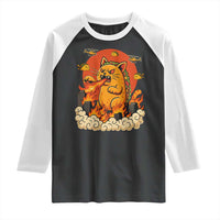 Tacocat Monster Raglan Shirt Funny Cats Taco Lovers - undefined