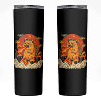Tacocat Monster Skinny Tumbler Funny Cats Taco Lovers - Wonder Print Shop