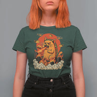 Tacocat Monster T Shirt For Women Funny Cats Taco Lovers - Wonder Print Shop