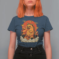 Tacocat Monster T Shirt For Women Funny Cats Taco Lovers - Wonder Print Shop
