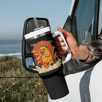 Tacocat Monster Tumbler With Handle Funny Cats Taco Lovers - Wonder Print Shop