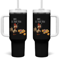 Funny Chicken Tumbler With Handle Is That You Bro - Wonder Print Shop