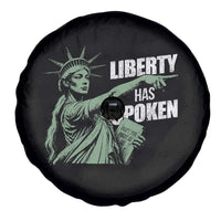 Funny Basketball Point God Liberty Meme Spare Tire Cover Has Spoken Patriotic USA