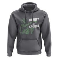 Funny Basketball Point God Liberty Meme Hoodie Has Spoken Patriotic USA