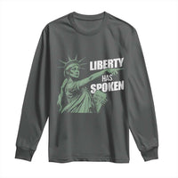 Funny Basketball Point God Liberty Meme Long Sleeve Shirt Has Spoken Patriotic USA