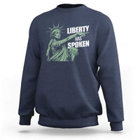 Funny Basketball Point God Liberty Meme Sweatshirt Has Spoken Patriotic USA