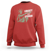 Funny Basketball Point God Liberty Meme Sweatshirt Has Spoken Patriotic USA