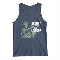 Funny Basketball Point God Liberty Meme Tank Top Has Spoken Patriotic USA