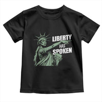 Funny Basketball Point God Liberty Meme Toddler T Shirt Has Spoken Patriotic USA