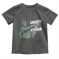 Funny Basketball Point God Liberty Meme Toddler T Shirt Has Spoken Patriotic USA