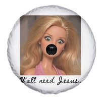 Ya'll Need Jesus Disgusted Face Christian Funny Spare Tire Cover