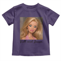 Ya'll Need Jesus Disgusted Face Christian Funny Toddler T Shirt