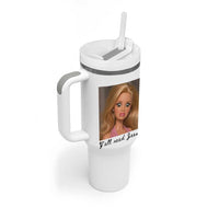 Ya'll Need Jesus Disgusted Face Christian Funny Tumbler With Handle