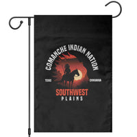 Comanche Native American Indian Chief Respect Garden Flag - Wonder Print Shop