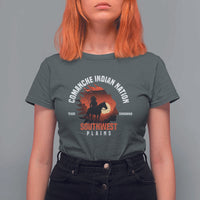 Comanche Native American Indian Chief Respect T Shirt For Women - Wonder Print Shop