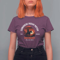 Comanche Native American Indian Chief Respect T Shirt For Women - Wonder Print Shop