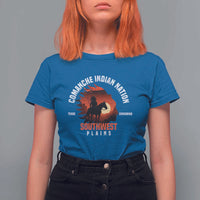 Comanche Native American Indian Chief Respect T Shirt For Women - Wonder Print Shop