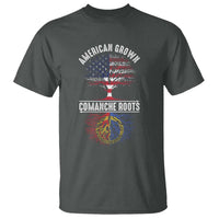 Distressed Tree T Shirt American Grown with Comanche Roots - Wonder Print Shop