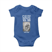 Native American Indian Chief Baby Onesie Lakota Sioux Chief Spotted Elk - Wonder Print Shop