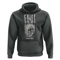 Native American Indian Chief Hoodie Lakota Sioux Chief Spotted Elk - Wonder Print Shop