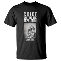 Native American Indian Chief T Shirt Lakota Sioux Chief Spotted Elk - Wonder Print Shop