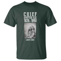 Native American Indian Chief T Shirt Lakota Sioux Chief Spotted Elk - Wonder Print Shop