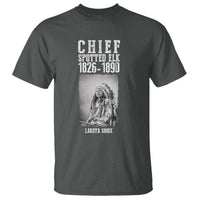 Native American Indian Chief T Shirt Lakota Sioux Chief Spotted Elk - Wonder Print Shop