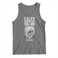 Native American Indian Chief Tank Top Lakota Sioux Chief Spotted Elk - Wonder Print Shop