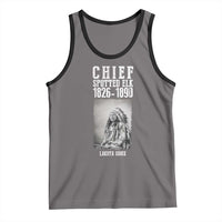 Native American Indian Chief Tank Top Lakota Sioux Chief Spotted Elk - Wonder Print Shop