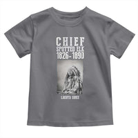 Native American Indian Chief Toddler T Shirt Lakota Sioux Chief Spotted Elk - Wonder Print Shop