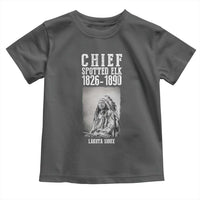 Native American Indian Chief Toddler T Shirt Lakota Sioux Chief Spotted Elk - Wonder Print Shop