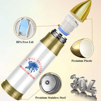 I Will Succeed Because I Am Insane Bullet Tumbler Funny Jimothy Raccoon Meme