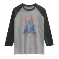 I Will Succeed Because I Am Insane Raglan Shirt Funny Cowgirl Western Sarcastic