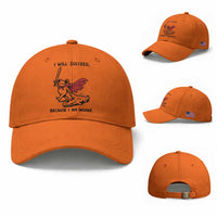 I Will Succeed Because I Am Insane Baseball Cap Funny Frog Sarcastic Humor