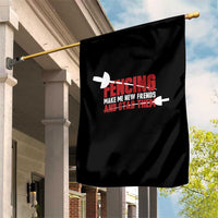 Funny Fencer Garden Flag Fencing Make Me New Friends And Stab Them - Wonder Print Shop