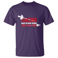 Funny Fencer T Shirt Fencing Make Me New Friends And Stab Them - Wonder Print Shop